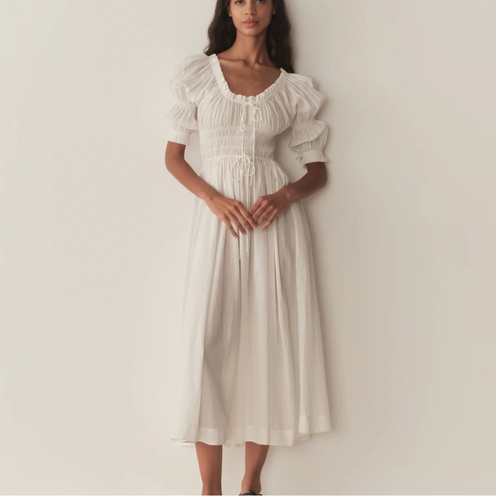 Doen Ischia Dress, Salt, Small, work 1x